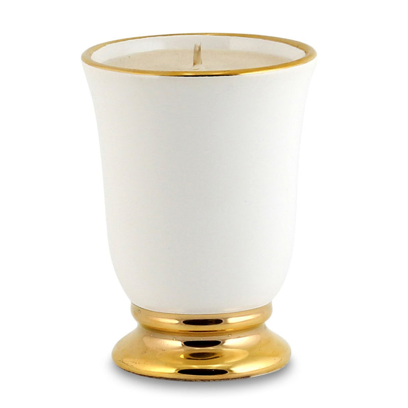 POSATA: Bell Cup Candle Pure Gold Rim