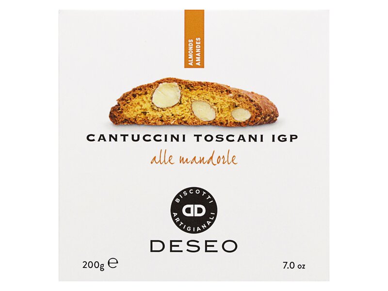 Deseo Artisan Cantuccini with Almonds 200 grams - 7 oz.