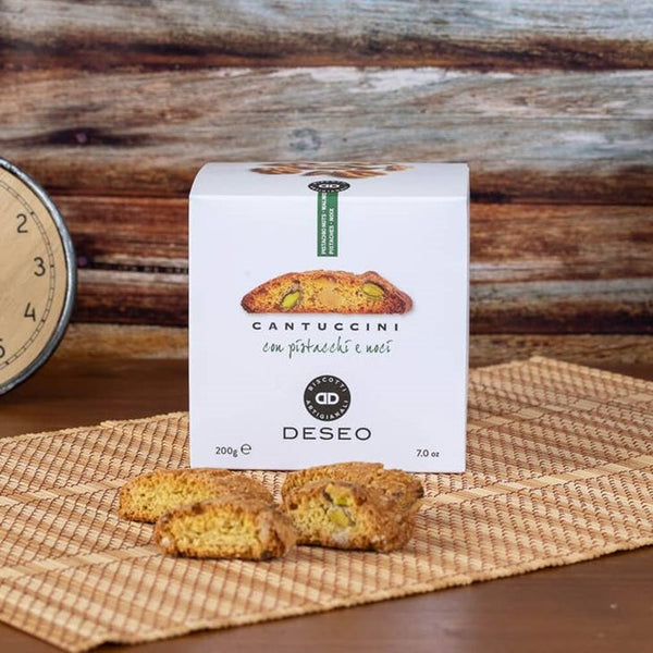 Deseo Artisan Cantuccini with Pistachio & Walnuts