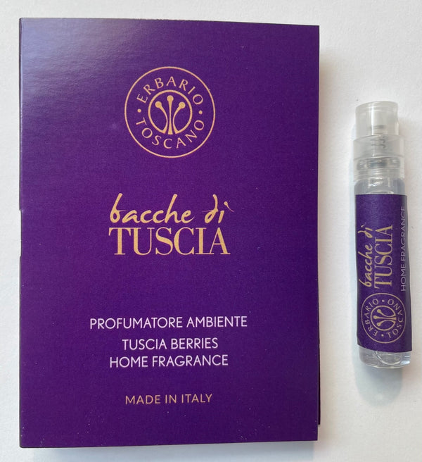 Erbario Toscano Bacche di Tuscia Home Fragrance Vial 2 ml