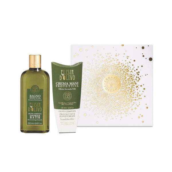 Erbario Toscano Olive Complex Gift Set: Shower + Hand Cream