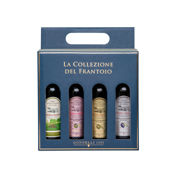 Gonnelli 1585 Extra Virgin Olive Oil Gift Set 4x100ml
