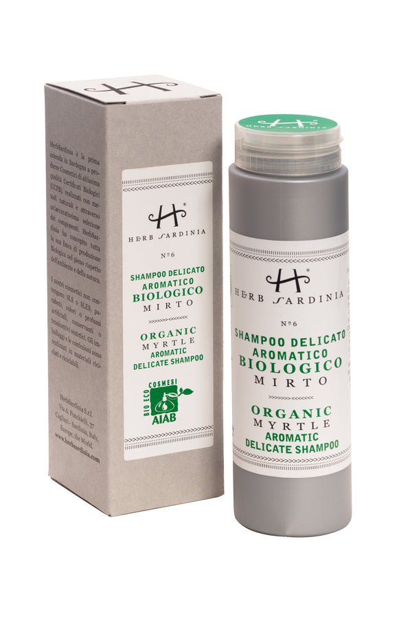 HerbSardinia Organic Myrtle Delicate Shampoo 200 ml