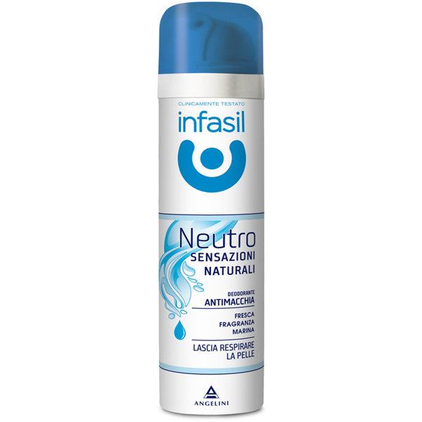INFASIL Deodorant Neutro Natural Sensation Spray 150 ml