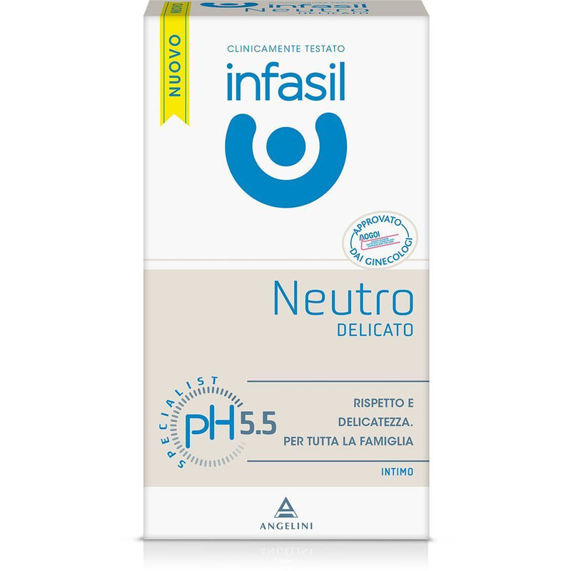 Infasil Neutro Delicate ph5.5 Intimate Wash Gel 200 ml / 6.8 fl oz