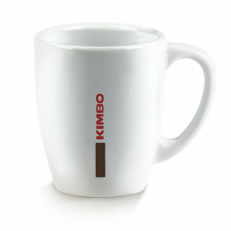 KIMBO Logo White Ceramic Coffee Mug