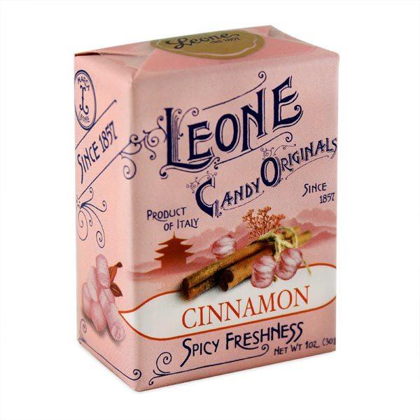 Leone Pastiglie Cinnamon Candy in Box 30 gr