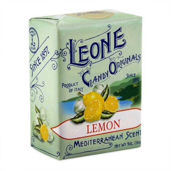 Leone Pastiglie Lemon Candy in Box 30 gr
