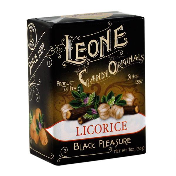 Leone Pastiglie Licorice Candy in Box 30 gr