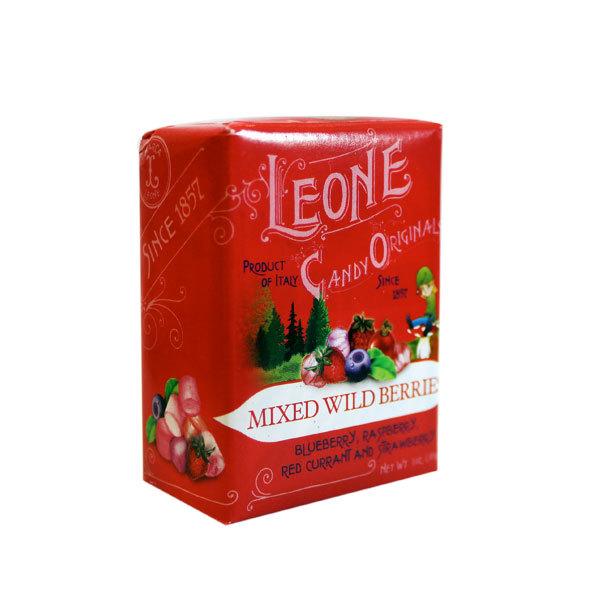 Leone Pastiglie Mixed Wild Berries Candy in Box 30 gr