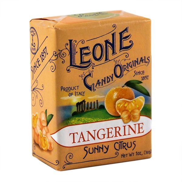 Leone Pastiglie Tangerine Candy in Box 30 gr