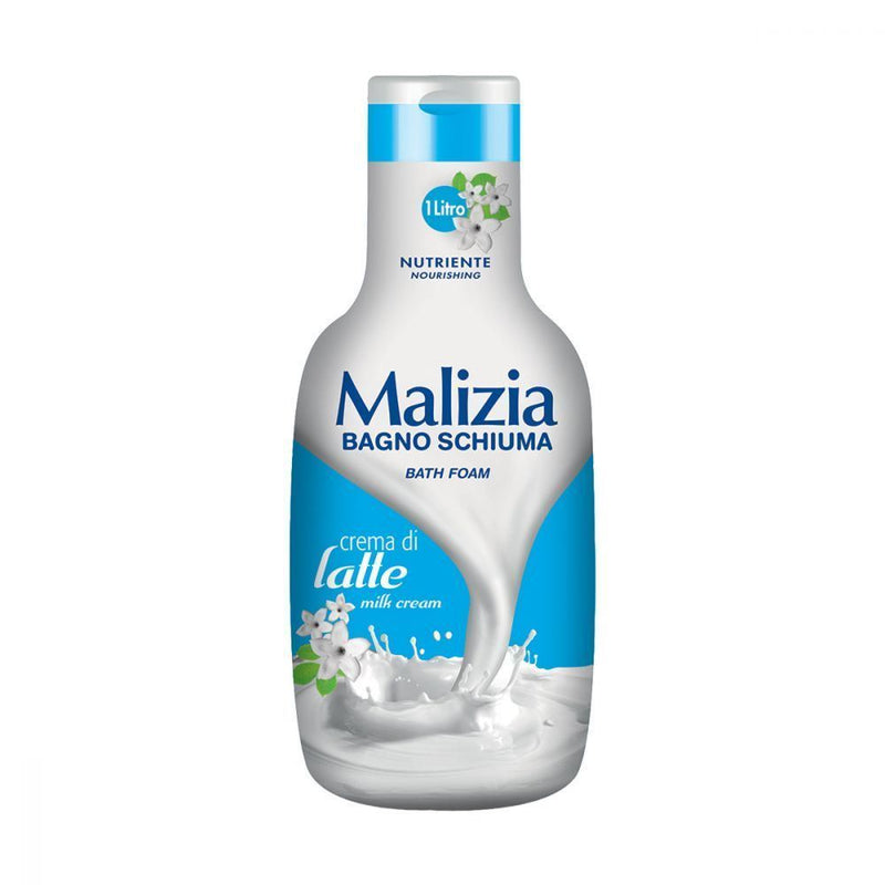 MALIZIA Bath Foam Crema di Latte (Milk Cream) 1000 ml