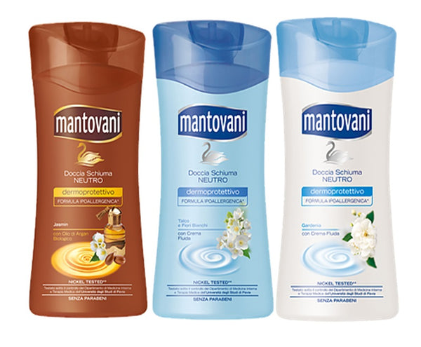 Mantovani | Shower Gel Assorted 3 x 250 ml