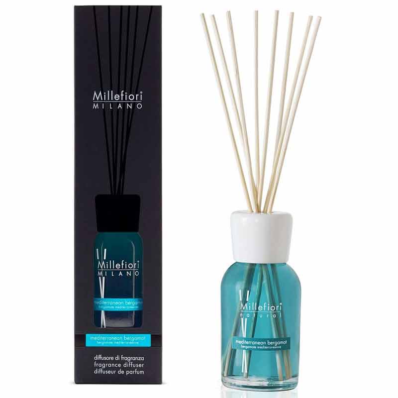 MILLEFIORI MILANO Reed Diffuser Mediterranean Bergamot 250 ml