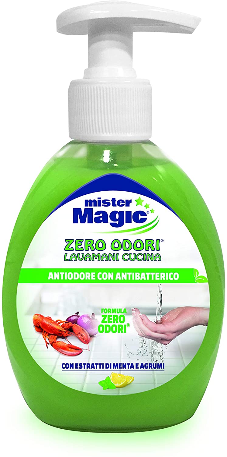 MISTER MAGIC Anti-Odor Kitchen Liquid Soap with Mint & Citrus 300 ml