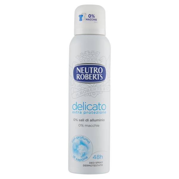Neutro Roberts Deodorant DELICATO Extra Protection Spray 150 ml