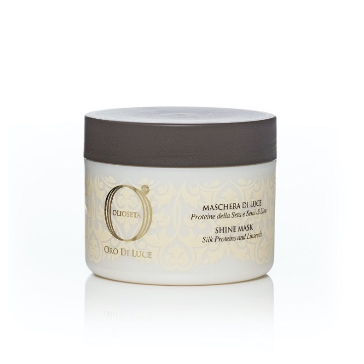 Olioseta Oro di Luce Shine Mask with Silk Proteins and Linseeds