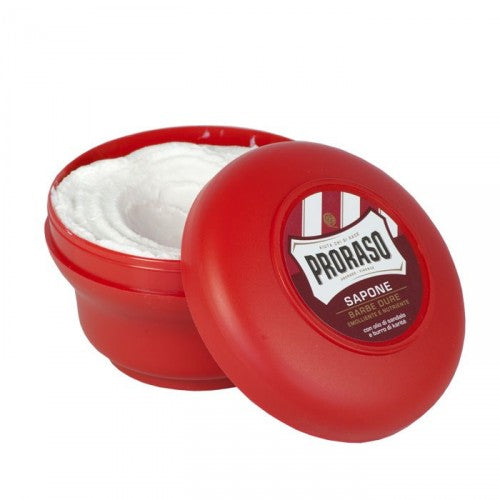 Proraso Shaving Cream FOR TOUGH BEARDS / Sandalwood Red Jar 150 ml