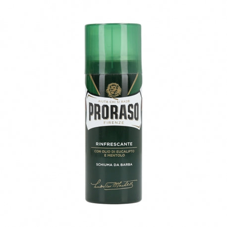 Proraso Green Refreshing Shaving Foam with Eucalyptus and Menthol 50 ml