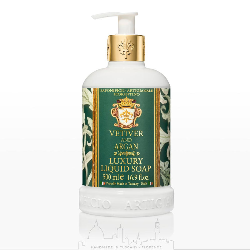 Saponificio Artigianale Fiorentino Liquid Soap Vetiver & Argan 500 ml
