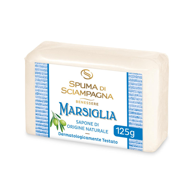 Spuma di Sciampagna Marsiglia Bar Soap 125 gr