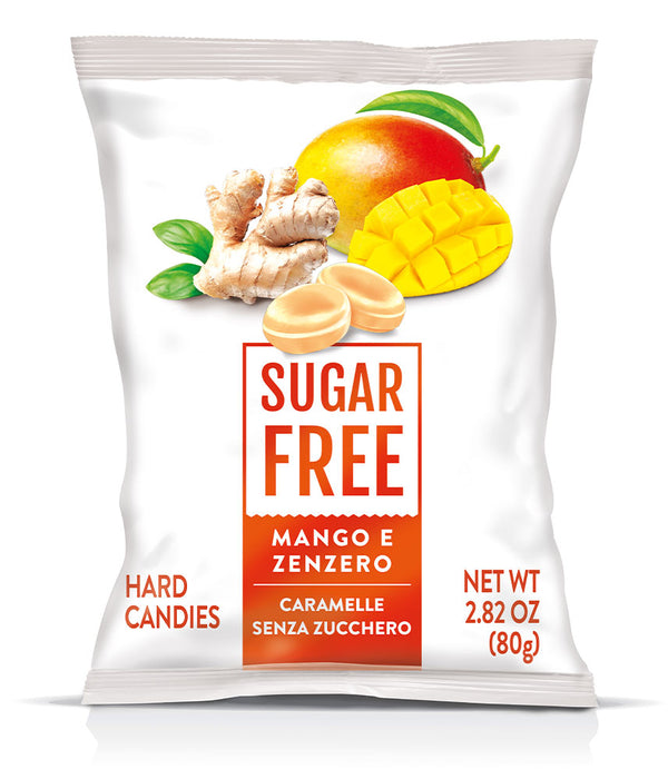 Serra Italian Sugar Free Candy Mango, Ginger