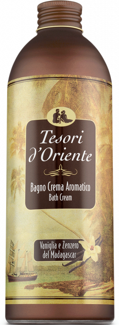Tesori d'Oriente Bath Cream Vanilla & Ginger 500 ml – EMPORIO ITALIANO