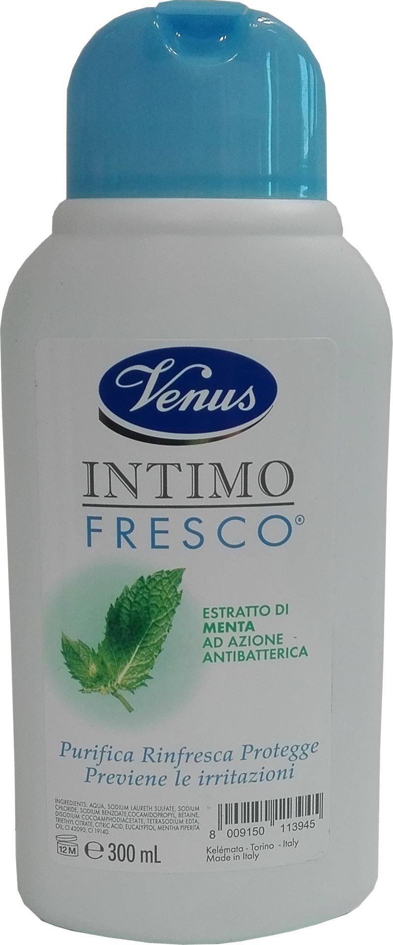 Venus Intimate Hygiene Soap Fresh Mint 300 ml