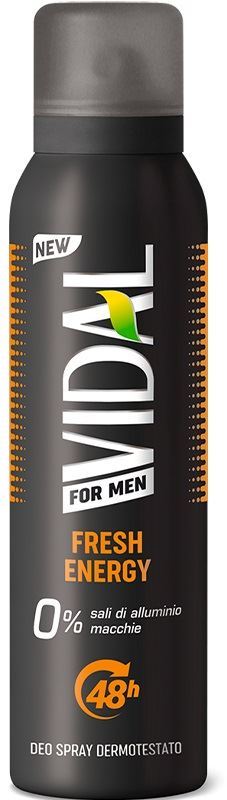 Vidal Men Fresh Energy Deodorant Spray 150 ml