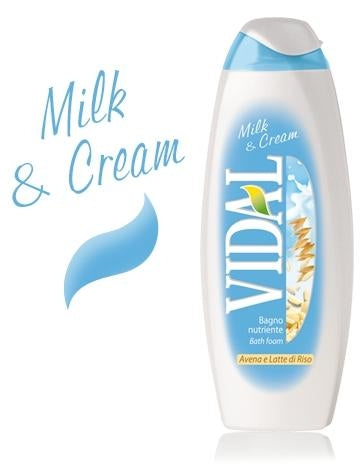 Vidal Milk & Cream Bath Foam