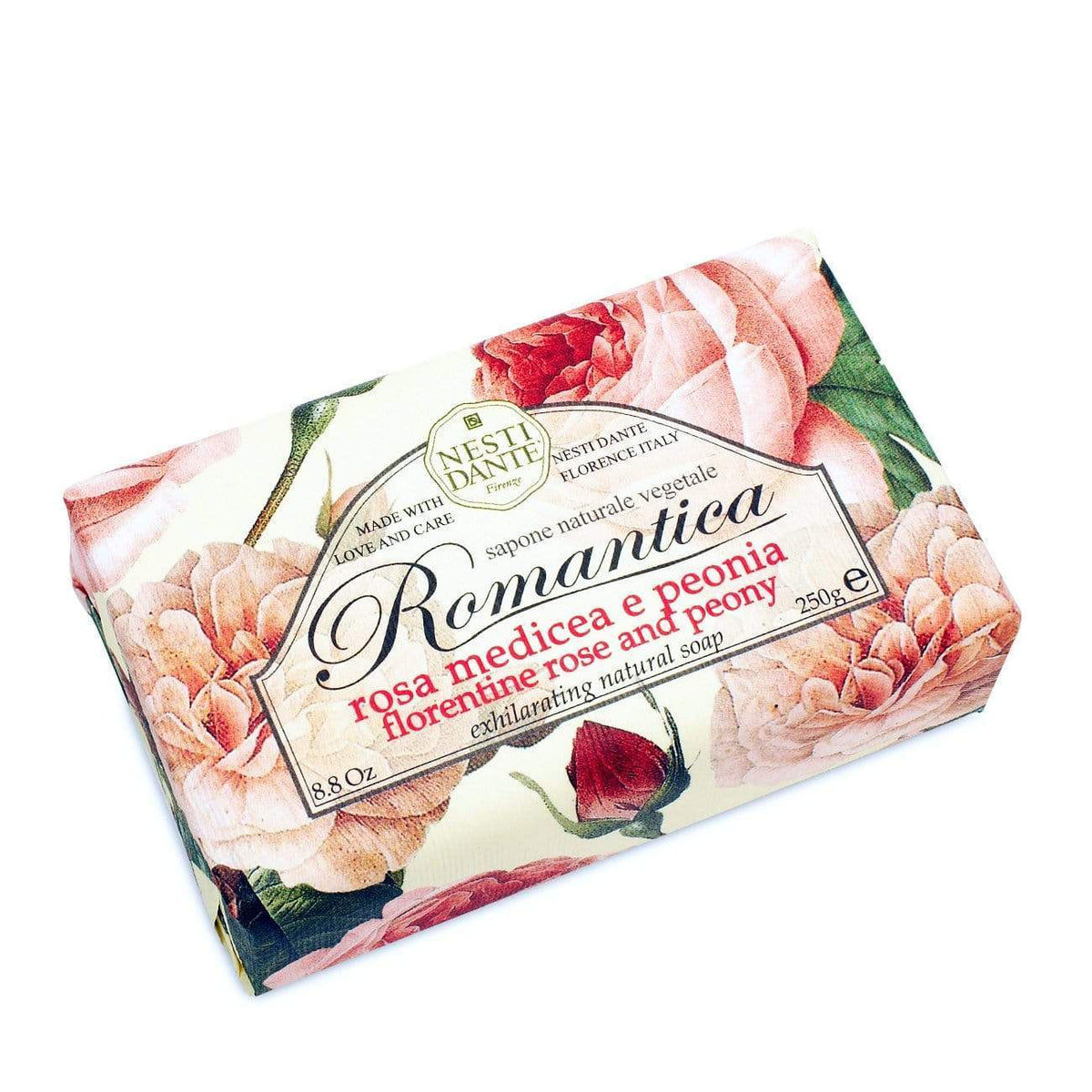 Nesti Dante Romantica Florentine Rose & Peony Soap 250g Nesti Dante Romantica Florentine Rose & Peony Soap 250g
